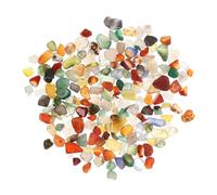 DECORNIJIA Multi-Purpose Colored Crushed Stone Natural Buddhist Stones for Home Decor Aquarium Props and Worship Distinctive Texture and Fine Craftsmanship Unique Artistic Accent