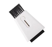 DECORNIJIA Multi-purpose Double-head Keyboard and Window Cleaning Brush PP Fiber Crevice Scrubbing Tool for Keyboards Window Frames Countertops and Sinks Easy to Use Gap Cleaner