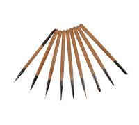 DECORNIJIA Multifunctional Nail Art Brush Set Japanese Style Gel Polish Liner Detailing Brushes for Professional Manicure and DIY Nail Design Painting Tools