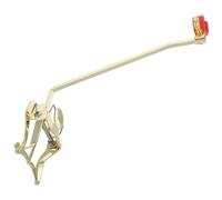 DECORNIJIA Multifunctional Trumpet Lyre Clip with Stable Grip for Marching Band and Graduation Season, Stainless Steel Music Sheet Clip for French Horn, Clarinet Clamp, and Instrument