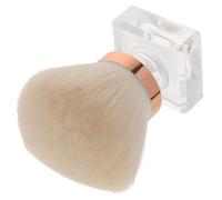 DECORNIJIA Mushroom Head Powder Makeup Brush Soft Facial Brush for Women Multi Use Highlighter Blush Nose Shadow Applicator with Supple Bristles Non Deforming Cosmetic Tool for Beginners and