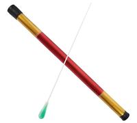 DECORNIJIA Musical Conducting Baton with Metal Shaft and Portable Storage Cylinder for Orchestra Concerts Unique Green Color Baton with Hardness Design to Prevent Bending for Conductors the