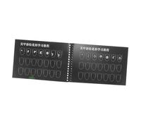 DECORNIJIA Nail Art Practice Book for Beginners Blank Nail Painting Templates Essential Tool for Learning Manicure Techniques Creative Drawing Innovation