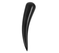 DECORNIJIA Natural Buffalo Horn Scraping Massage Tool Smooth Edges Muscle Relaxing Stick for Face Neck Back Shoulder Relief and Skin Care Portable Multi-Function Body Massager