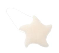 DECORNIJIA Natural Sea Sponge Bathing Puff for Newborns and Toddlers Soft Exfoliating Bath Sponge Cute Star Shape Tool for Sensitive Skin Bath Accessories for Boy Girl