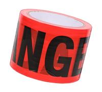 DECORNIJIA Non-adhesive Red Caution Tape for Safety Barriers and Hazardous Areas Crime Scene Warning Tape for Construction Sites and Halloween Parties Multipurpose Safety Barrier
