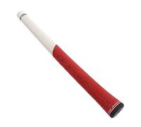 DECORNIJIA Non Slip Golf Club Grip Practice Tool with Comfortable Rubber Handle for Enhanced Swing Stability and Absorption White and Red Golf Accessory