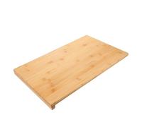 DECORNIJIA Oversized Cutting Board with Lip for Kitchen Counter and Over Sink Use Dishwasher Safe Chopping Board for Cheese Meat Bread and Meal Prep Space-Saving Stove Top Cover and Prep