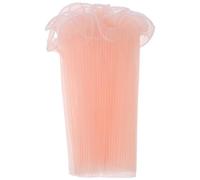 DECORNIJIA Pearl Trim Mesh Flower Wrap Yards Wrinkled Wave Bouquet Wrapping Paper for Valentine Floral Packaging DIY Crafting Wedding Birthday Anniversary Breathable and Easy to Shape