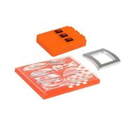 DECORNIJIA Physics Science Optical Experiment Kit with Multifunction Reflector Convex Lenses Prisms Linear Light Source for Classroom Demonstrations and Independent Learning in Optics