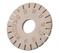 DECORNIJIA Piano String Gauge and Wire Measurer Tool for Technicians Sturdy Piano Tuning Hammer and Repair Instrument Precision for Accurate String Calibration and Maintenance