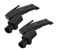 DECORNIJIA Pickup Cartridge Support Bracket and Stylus Mount Adapter, 2Pcs Plastic Needle Guard for Portable Suitcase Turntable, Compatible Replacement Record Player Parts for Vinyl Playback