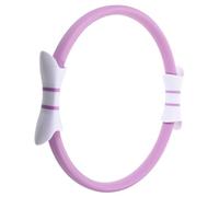 DECORNIJIA Pilates Ring High Resistance Yoga Fitness Circle for Thigh Toning Postpartum Urinary Incontinence Lightweight Home Workout Equipment
