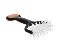 DECORNIJIA Pizza Dough Roller Docker with Sturdy Spiked Wheel for Even Baking Prevents Dough Bubbles Versatile Pastry Tool for Pizza Cookies Dumpling Wrappers Easy Operation for Home Bakers