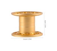DECORNIJIA Portable Aluminum Alloy Diving Spool Reel Underwater Guide Line for Scuba Divers Safe Return Equipment for Snorkelling and Swimming Activities
