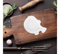 DECORNIJIA Portable Ceramic Food Grinder Plate for Garlic Ginger Cheese and Meat Manual Kitchen Masher Bowl for Food Preparation Quick and Efficient Grinding Tool for Household Use