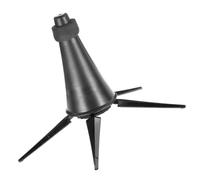 DECORNIJIA Portable Clarinet Stand with Cotton Pad Stable Wind Instrument Holder for Musicians Foldable Musical Instrument Stand Compact and Firm Grip Clarinet Accessory