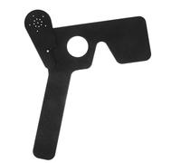 DECORNIJIA Portable Eye Occluder for Eyesight Exam Handheld Vision Test Tool with Sunken Design Suitable for Family School Hospital Use Fits All Ages