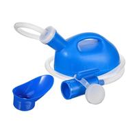 DECORNIJIA Portable Female Urinal with Threaded Leak Lid and Integrated Handle Large Capacity Travel Toilet for Women Lightweight Emergency Pee Bottle for Camping Outdoor Traffic Jam Use