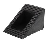 DECORNIJIA Portable Heavy-duty Rubber Wheel Chock Non-slip Tyre Stopper for Cars Trailers Trucks Compact Stabilizer Ramp with Anti-skid Grip for Safe Vehicle Parking and Maintenance