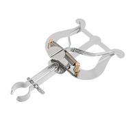 DECORNIJIA Portable Metal French Horn Lyre Music Clip Wind Resistant Marching Band Music Holder for Outdoor Performances and Instrument Accessories