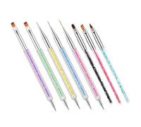DECORNIJIA Portable Nail Art Pen Professional Nail Dual-head Design for Dotting and Painting Accessories and Creative Designs