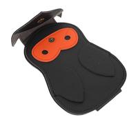 DECORNIJIA Portable Owl-Shaped Guitar Pick Holder PU Case Compact Plectrum Organizer Bag for Acoustic and Electric Guitarists Gigs and Parties Creative Pick Storage Container