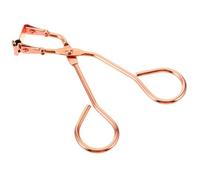 DECORNIJIA Portable Rose Gold Eyelash Curler Handheld Localized Curling Tool for Women Lightweight Makeup Accessory Safe and Wear-Resistant for Natural Curling and Fake Lash