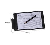 DECORNIJIA Portable Soccer Referee Kit Complete with Red Yellow Cards Whistles with Lanyard Score Sheet Pencil and Black Wallet for Football Basketball Volleyball Matches