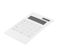 DECORNIJIA Portable Solar-Powered Calculator Ultra Thin with Large Buttons Lightweight Electronic Calculator for Office and Accounting Tasks for Professionals