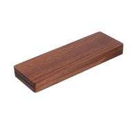 DECORNIJIA Portable Wood Watercolor Palette Box with Lid Mini Paint Storage and Mixing Tray Lightweight Compact Palette Case for Outdoor Travel and Plein Air Painting