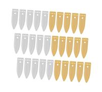 DECORNIJIA Portable Zinc and Copper Electrode Strips for Fruit Battery Science Kits Anode Sheets for Electroplating and Classroom Physics Experiments Easy Setup for Educational DIY Projects