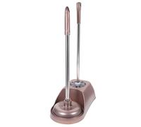 DECORNIJIA Practical Toilet Plunger and Long Handled Brush for Bathroom Cleaning Dense Bristles with Strong Toughness Easy to Use Closestool Brush Combo for Efficient Sewer Random Color
