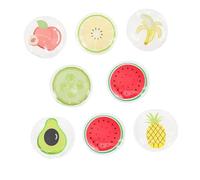 DECORNIJIA Pvc Gel Ice Eye Mask 8pcs Cooling Eye Pads for Fatigue Relief Reusable Cold Pack for Home Skincare and Dark Circle Reduction