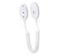 DECORNIJIA Remote Control Anti-loss Cable Leash with Self-adhesive Hook Retractable Tether for Tv Dvd Controllers Secure Holder for Home Hotel School Use Easy Installation Prevents Remote