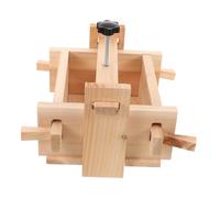 DECORNIJIA Removable Wooden Tofu Press Mold for Home and Commercial Use Wear Resistant Tofu Maker Box with Cotton Cloth for Easy DIY Pressing and Shaping Fresh