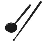 DECORNIJIA Reusable Eye Occluder Block Plate Kit Hand Pointer for Eyesight Test Handheld Eye Testing Stick Set for Optometry and Visual Exams Black Suitable for Vision Screening