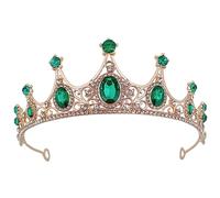 DECORNIJIA Rhinestone Decorative Tiara Headdress Lightweight Wedding Crown Headband for Women Brides Flower Birthday Party Accessory Durable Non Fading Design