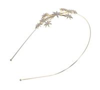 DECORNIJIA Rhinestone Star Headband for Women and Teen Alloy Hairband with Sparkling Crystals Non-slip Comfortable Fit Elegant Hair Accessory for Weddings Parties and Everyday Wear