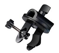 DECORNIJIA Rotatable Mic Clamp with Ergonomic Knob Adjustable Microphone Desk Mount Clip for Handheld Mic Stands Compatible with Recording Live Streaming and Stage Performances