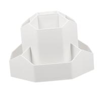 DECORNIJIA Rotating Makeup Brush Holder Organizer for Desk for Lotion and Perfume Organizer Makeup Brush Decorative