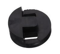 DECORNIJIA Rubber Cello Mute for Graduation Time Practice, Portable Black Violoncello Mute that Will Not Scratch Cello Bridge, for Beginner Practice Sessions