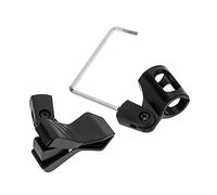 DECORNIJIA Saxophone Microphone Holder Clip Plastic Mic Supporter with Clamp Opening Easy Installation for Sax Mic Models for