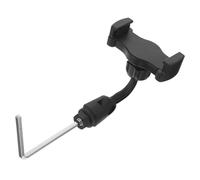 DECORNIJIA Saxophone Phone Mount Stainless Steel Sheet Music Holder Clip Adjustable Saxophone Music Stand Adapter for Indoor Outdoor Practice and Performance Accessories