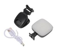 DECORNIJIA Selfie Ring Light Phone Clip-On Light for Mobile Phones with 180° Rotatable Design, Soft Fill Lighting and Makeup Mirror for Vlogging, Video Recording, and Holiday Gatherings