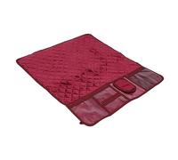 DECORNIJIA Sewing Machine Pad Pockets Oxford Cloth Table Mat Storage Organizer for Needles Scissors Clips Thread Tape Measure Foot Controls