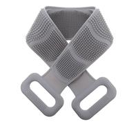 DECORNIJIA Silicone Bath Towel for Exfoliating Back Rub Shower Towel Scrubbing Strips for Bathing Supplies and Cellulite Removal