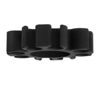 DECORNIJIA Silicone Drumstick Holder Drumstick Mount Drum Stick Display Black Stable Grip Designed for 3.8cm Diameter Drum Racks Enhancing Playing Stability Improving Practice Efficiency