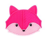 DECORNIJIA Silicone Fox Makeup Brush Cleaning Mat Beauty Sponge Cleaner Makeup Tools Cleaning Mat