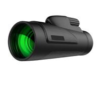 DECORNIJIA Single Tube Telescope Portable High Definition Monocular with Tripod and Phone Holder for Bird Watching Sports Events and Outdoor Activities